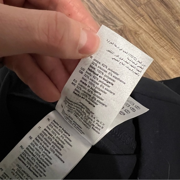 Sandro Frill-pocket Stretch-woven Skirt In Deep Navy - Picture 11 of 13